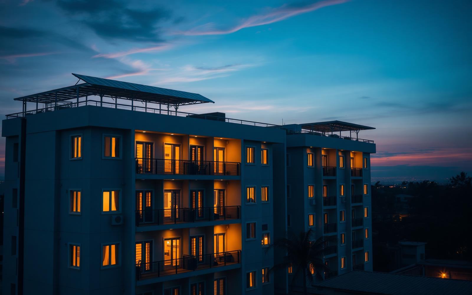 Hospitality hybrid energy system in Lagos, Nigeria