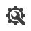 Service tools icon on white background. Vector illustration